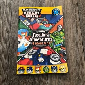 Transformers Rescue Boys Reading Adventures 6 in 1